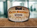 Personalized Father's Day Platter