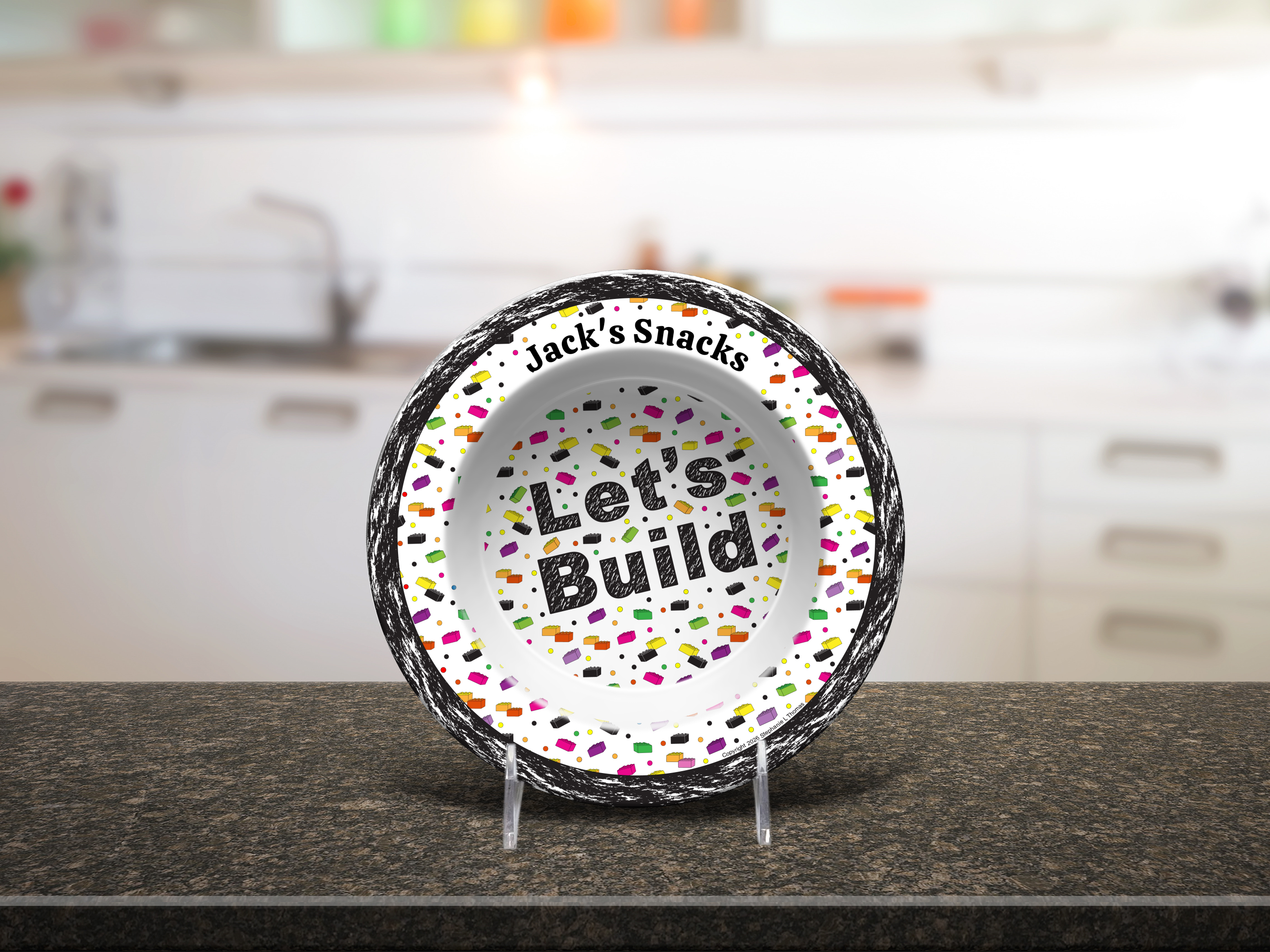Jack's Snacks 8.5" Bowl