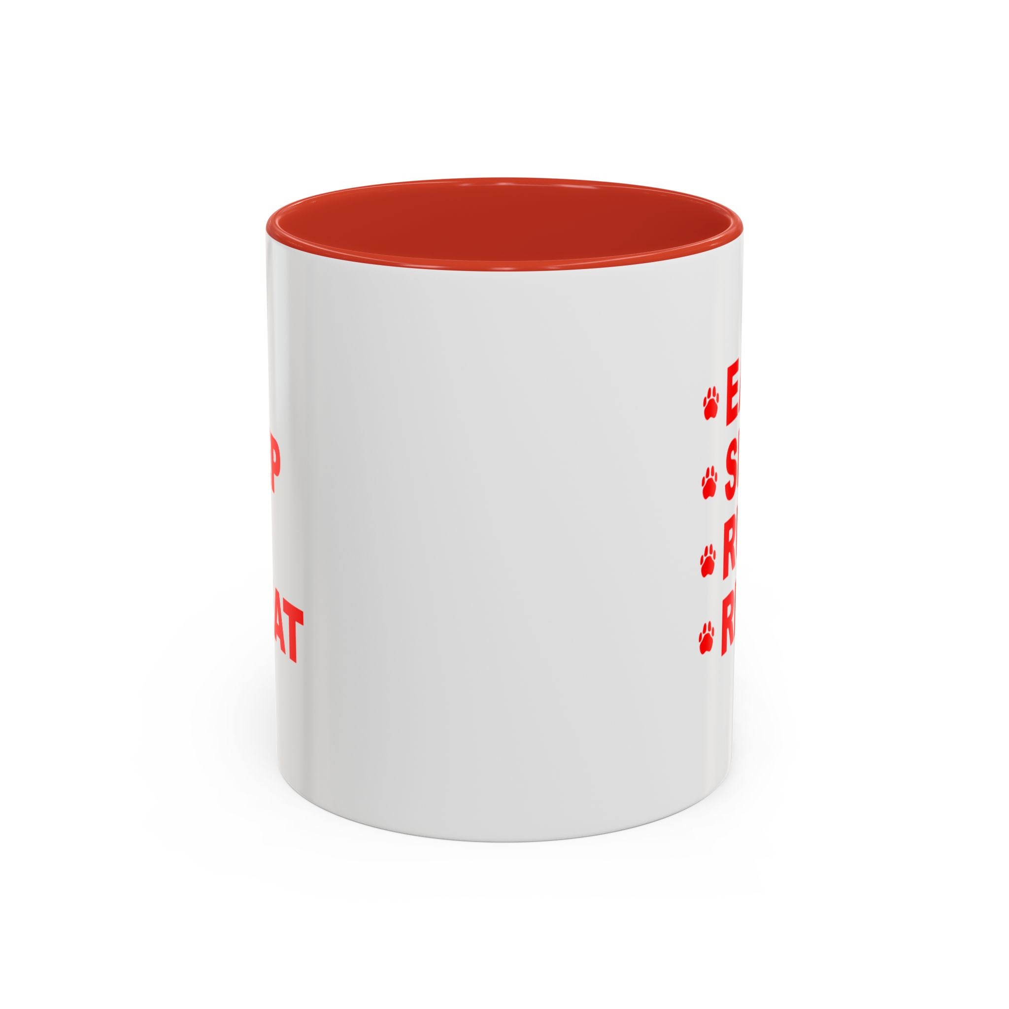 Eat, Sleep, Run, Repeat_Accent Coffee Mug (11, 15oz)