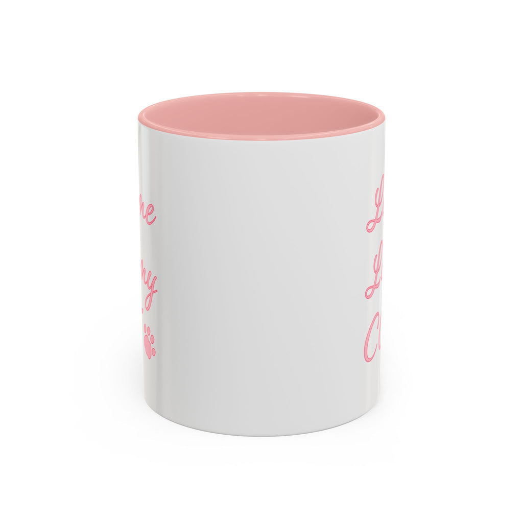 Love Me Love My Cat Accent Coffee Mug (11, 15oz)