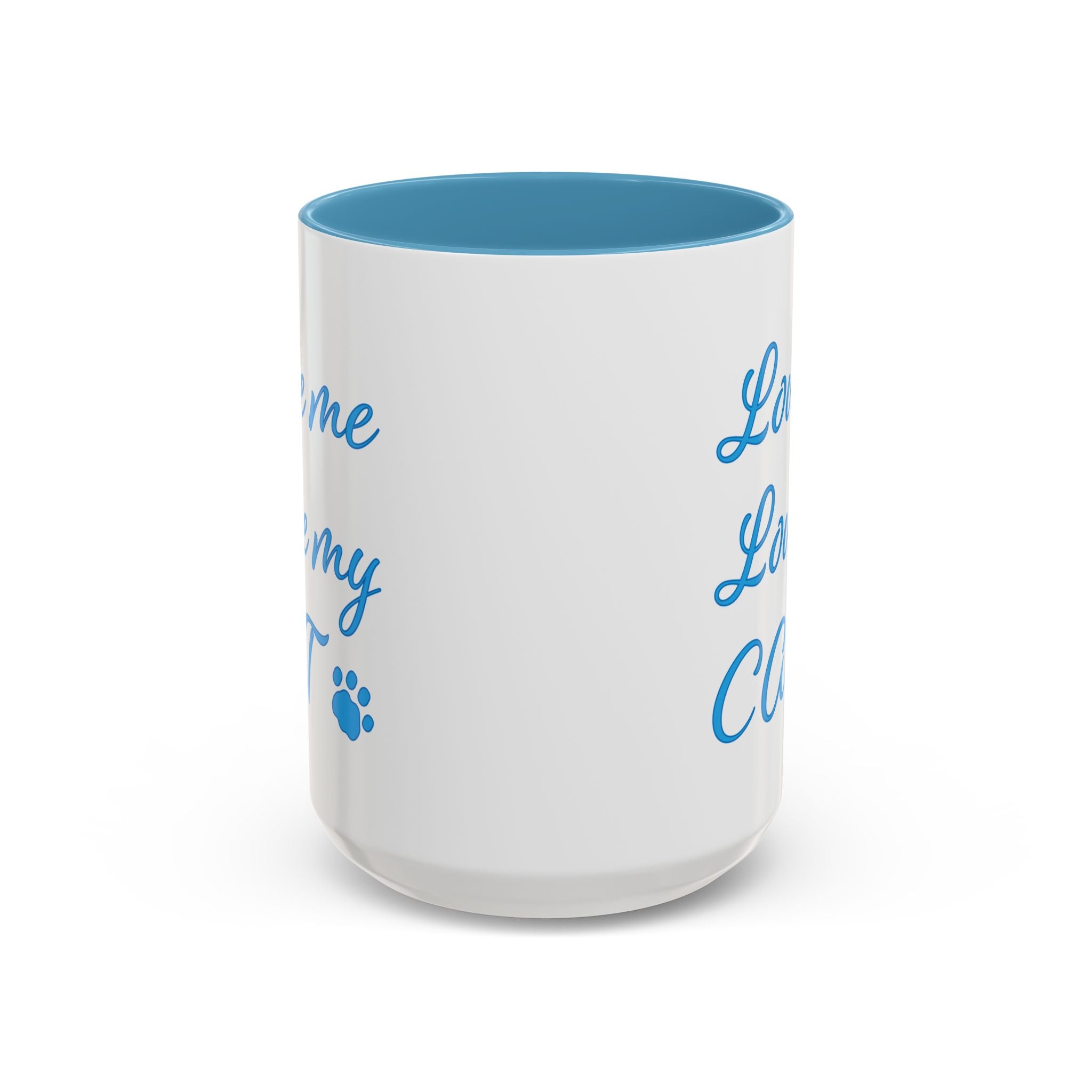 Love Me Love My Cat Accent Coffee Mug (11, 15oz)