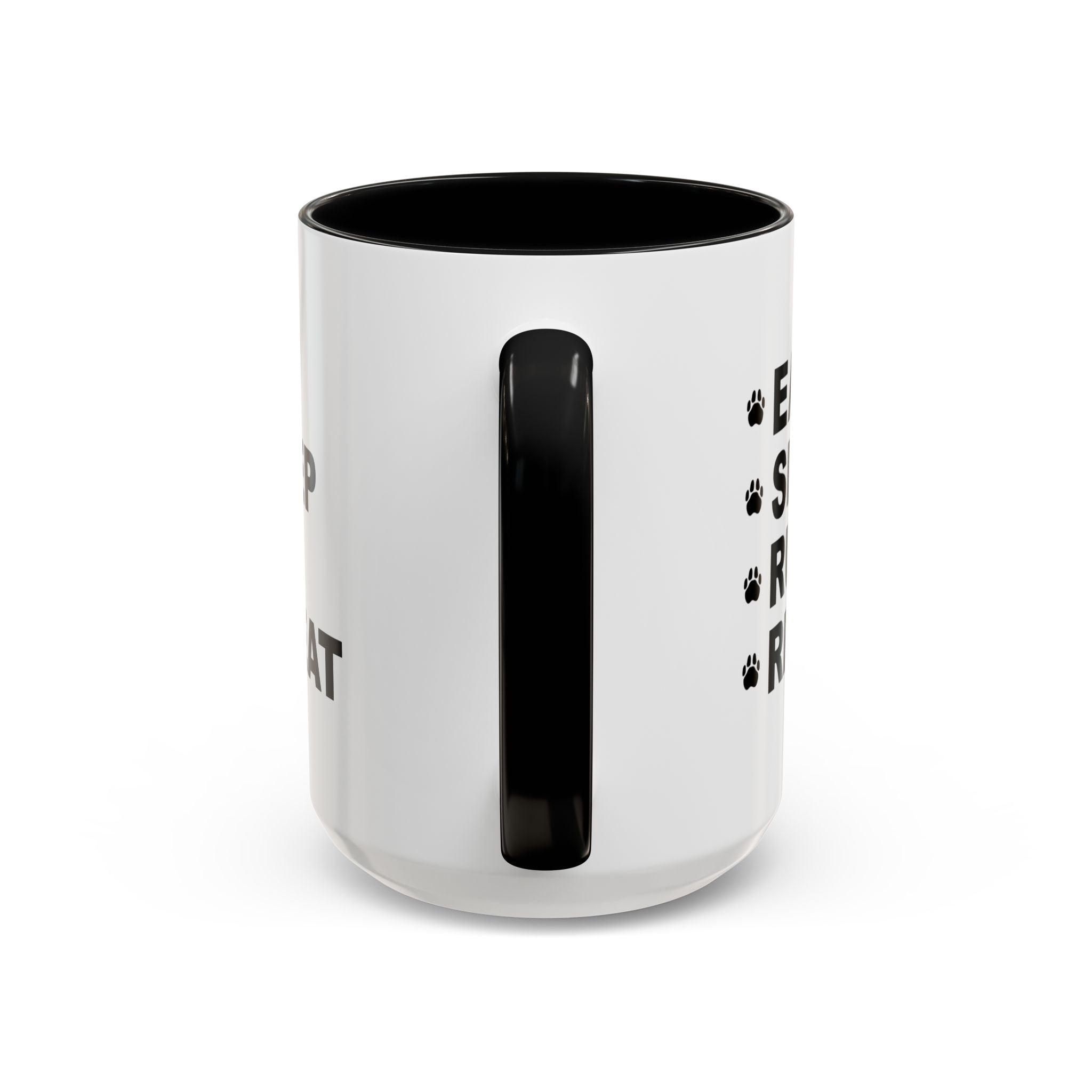 Eat, Sleep, Run, Repeat_Accent Coffee Mug (11, 15oz)