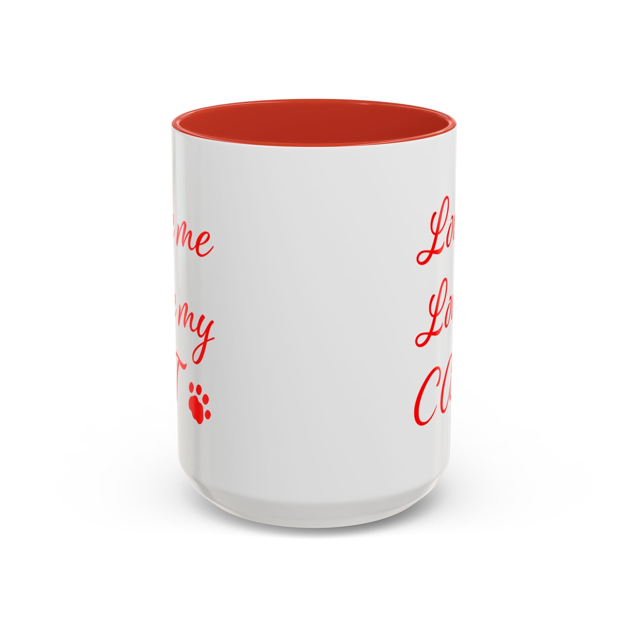 Love Me Love My Cat Accent Coffee Mug (11, 15oz)