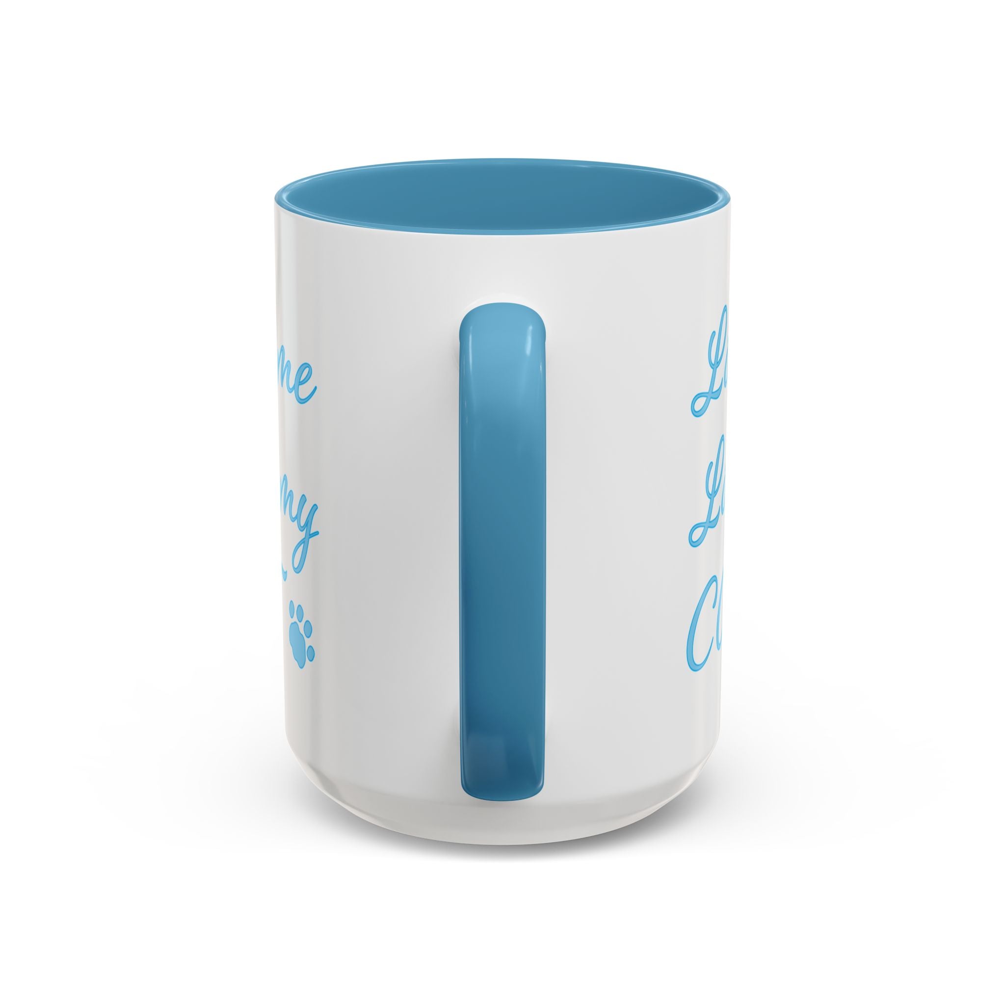 Love Me Love My Cat Accent Coffee Mug (11, 15oz)