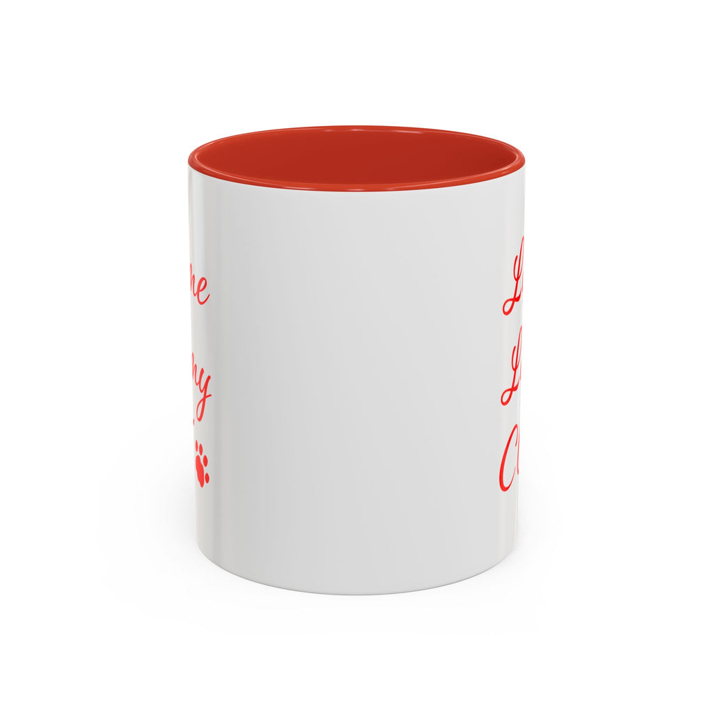 Love Me Love My Cat Accent Coffee Mug (11, 15oz)