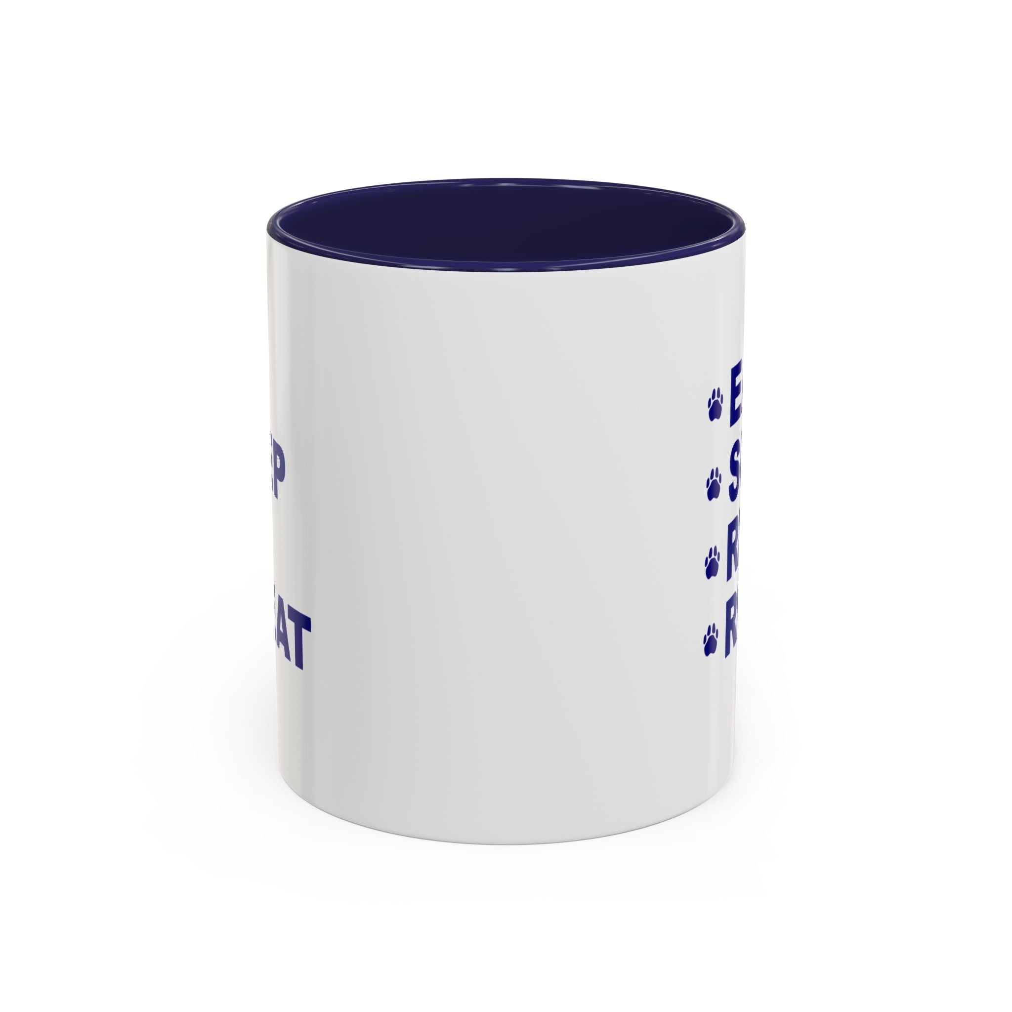 Eat, Sleep, Run, Repeat_Accent Coffee Mug (11, 15oz)
