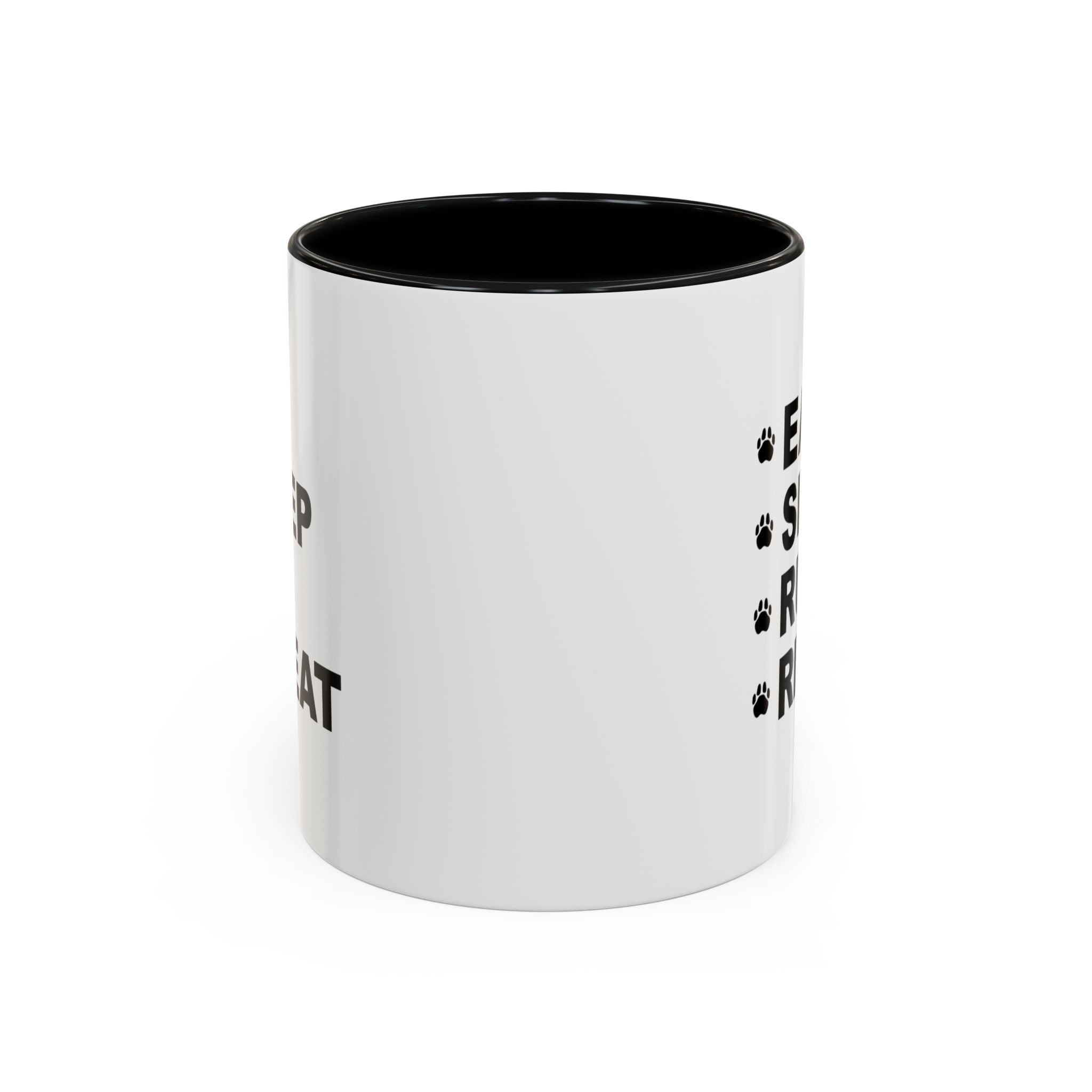 Eat, Sleep, Run, Repeat_Accent Coffee Mug (11, 15oz)