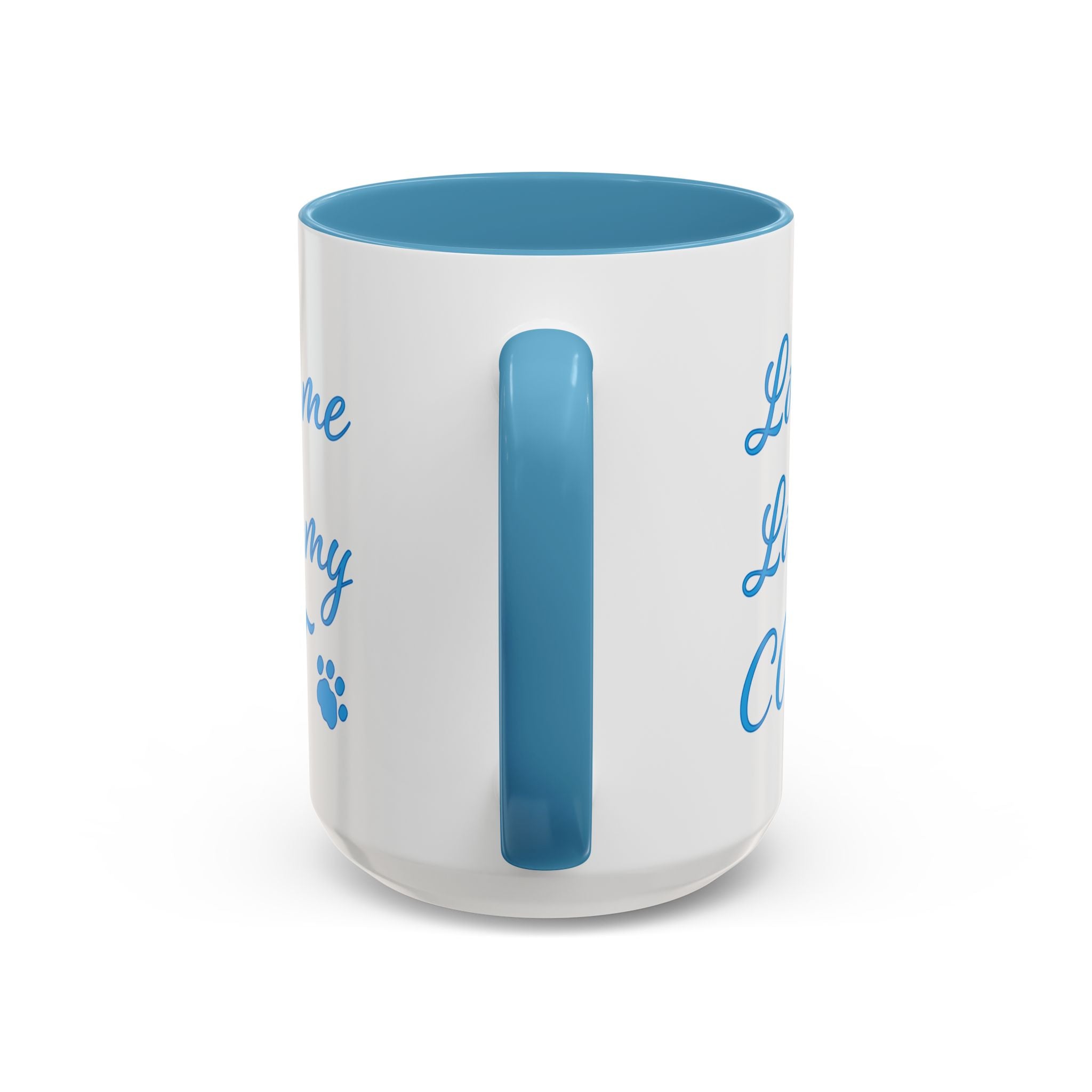 Love Me Love My Cat Accent Coffee Mug (11, 15oz)