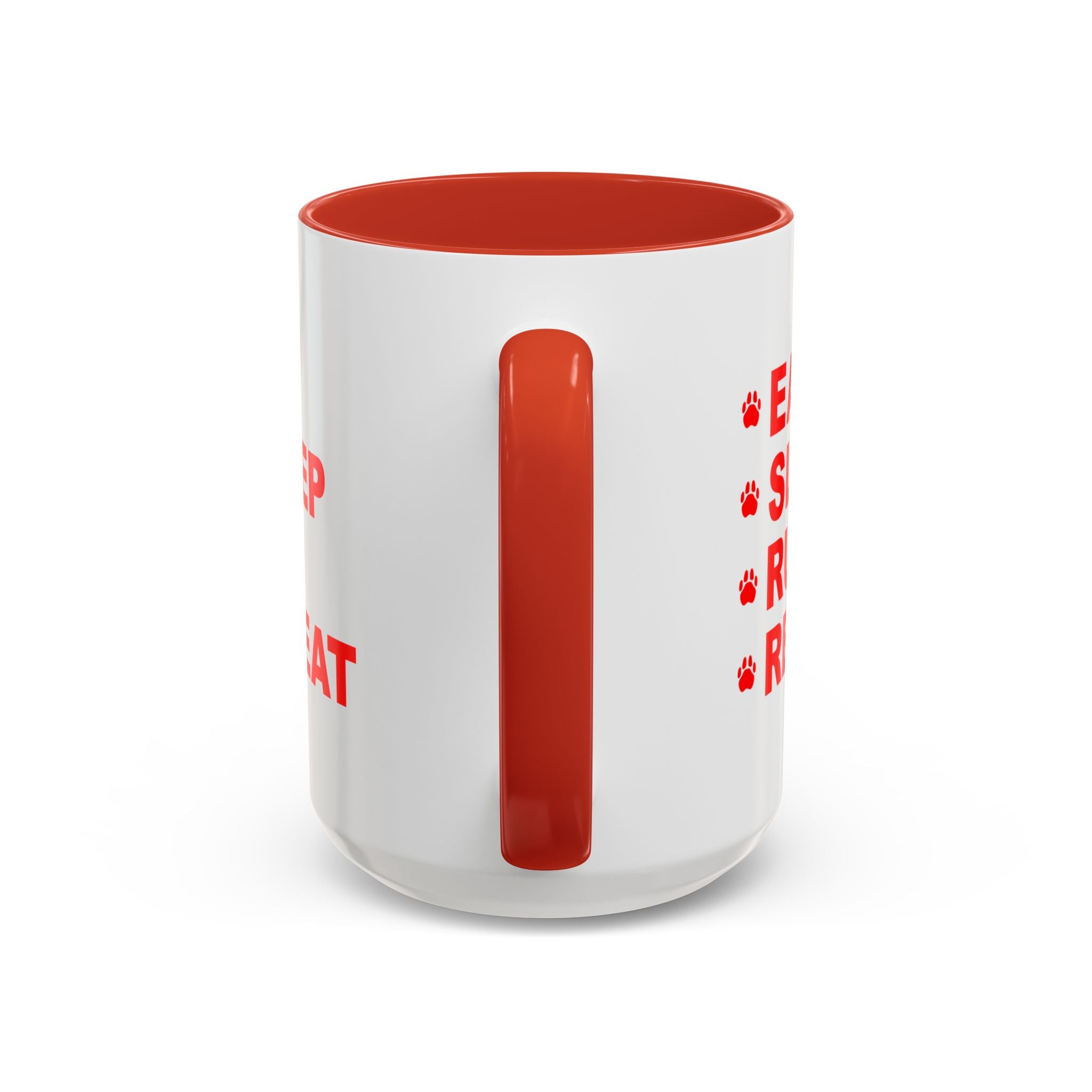 Eat, Sleep, Run, Repeat_Accent Coffee Mug (11, 15oz)
