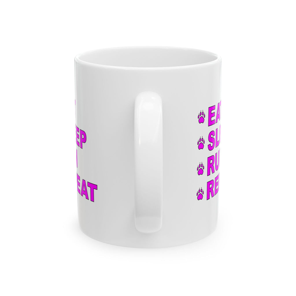 Eat, Sleep, Run, Repeat_Accent Coffee Mug (11, 15oz)