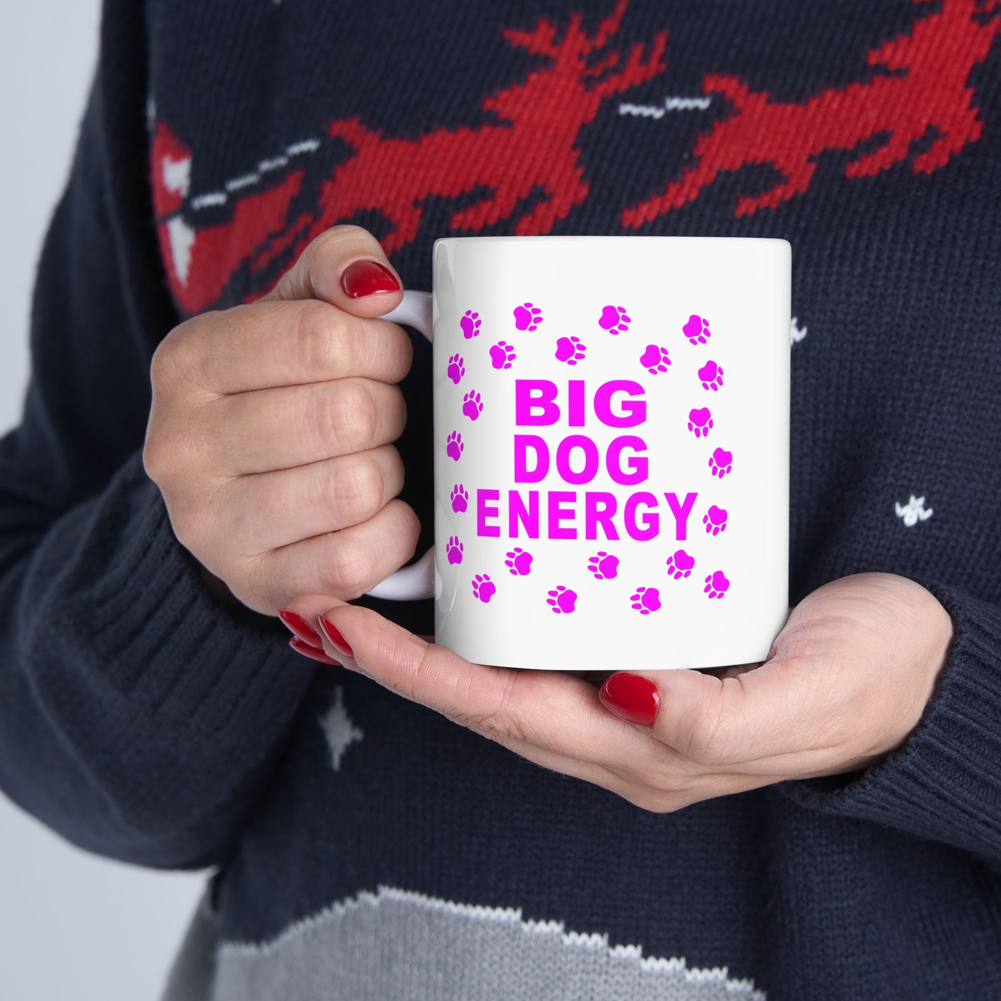 Big Dog Energy Accent Coffee Mug (11, 15oz)