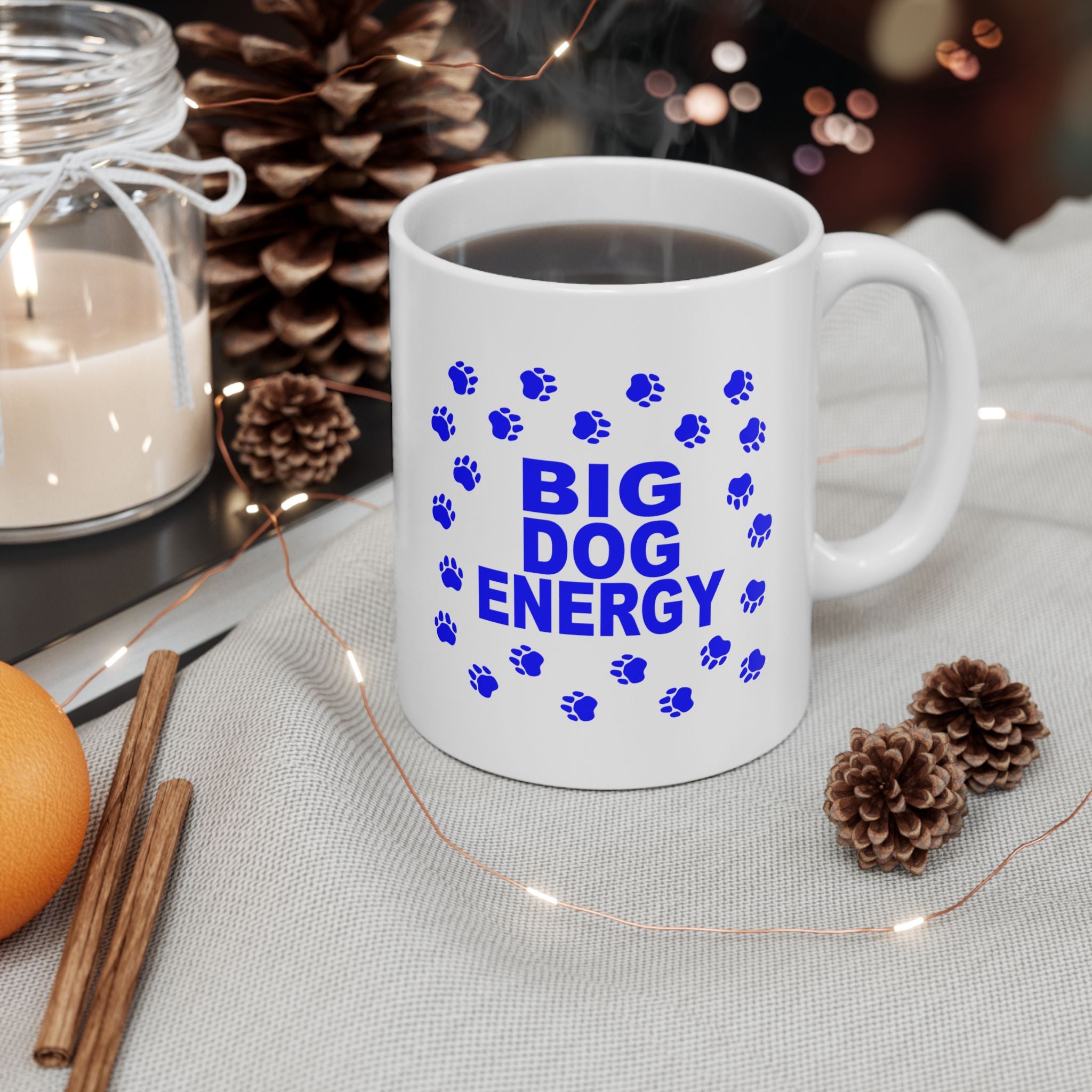 Big Dog Energy Accent Coffee Mug (11, 15oz)
