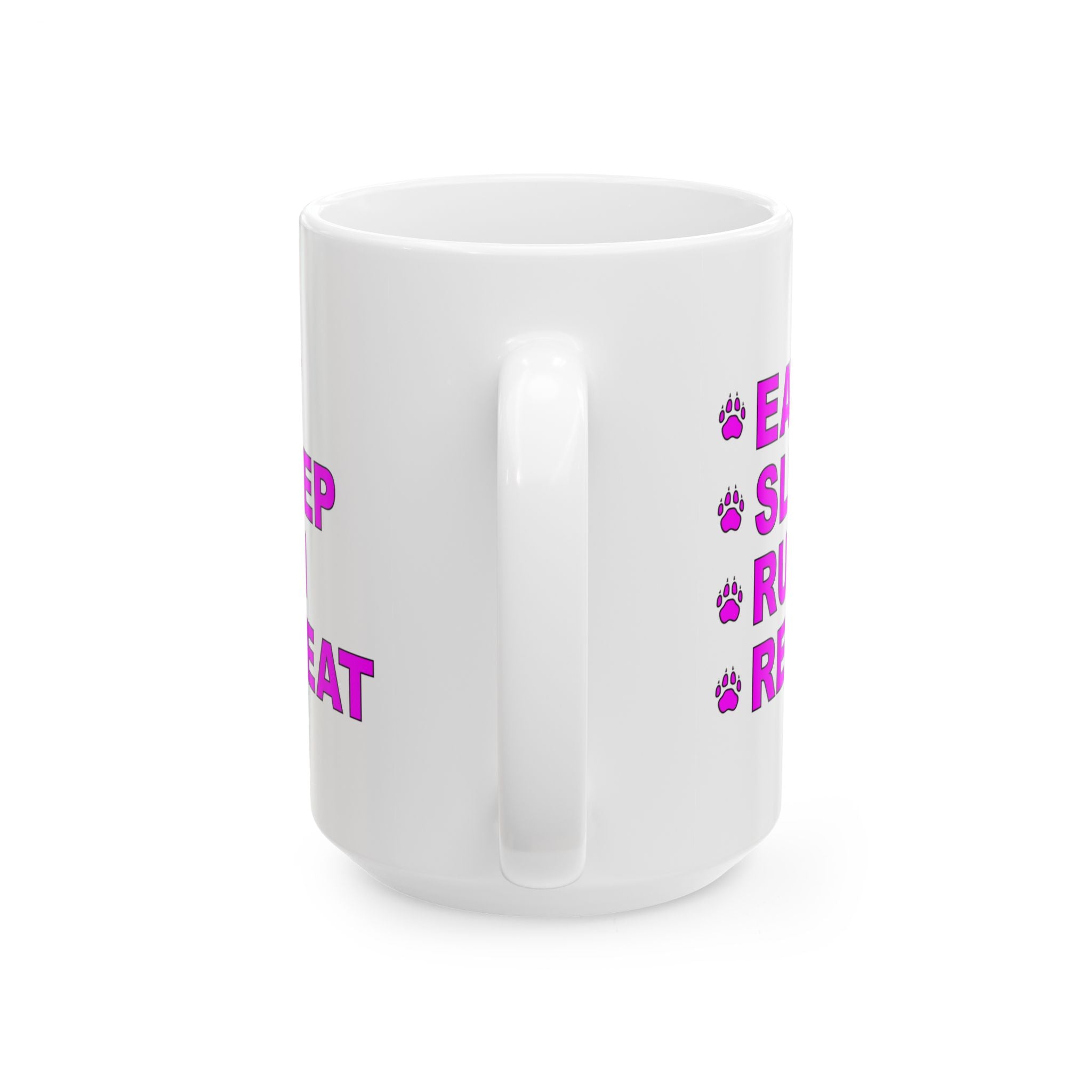 Eat, Sleep, Run, Repeat_Accent Coffee Mug (11, 15oz)