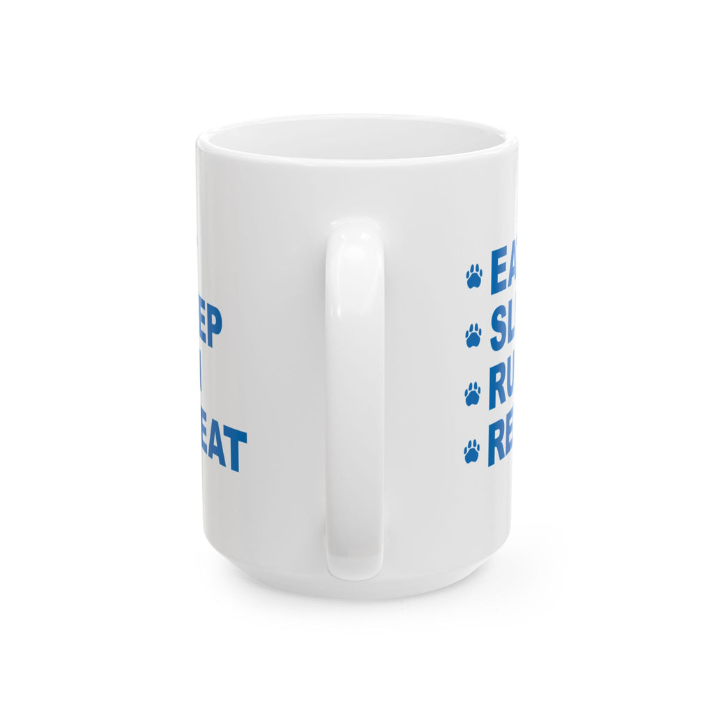Eat, Sleep, Run, Repeat_Accent Coffee Mug (11, 15oz)