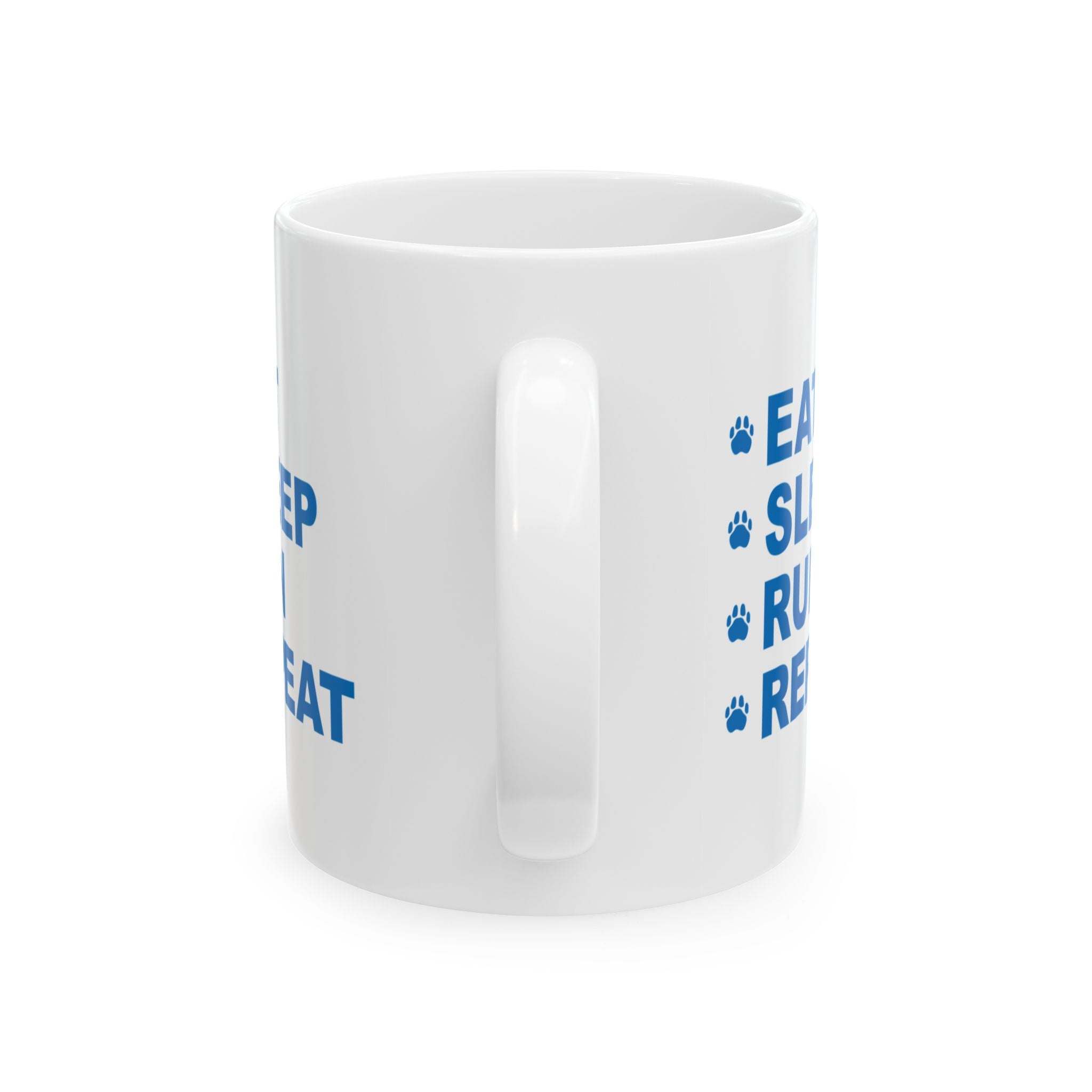 Eat, Sleep, Run, Repeat_Accent Coffee Mug (11, 15oz)